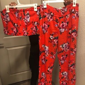 Adorable red Almost Famous 2 piece. This brand is sold at Nordstroms.